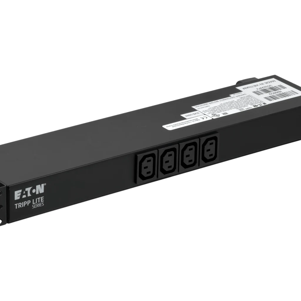 Imagen 3 de TRIPPLITE PDU 14-Enchufes IP 12-C13 2-C19 1-C20 16A Rack-1U 2P+T