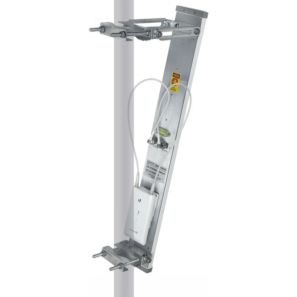 Imagen 1 de SANNY 19dBi 120-Grados 5GHZ 2-N-Hembra Antena Sectorial 4900-5850MHz