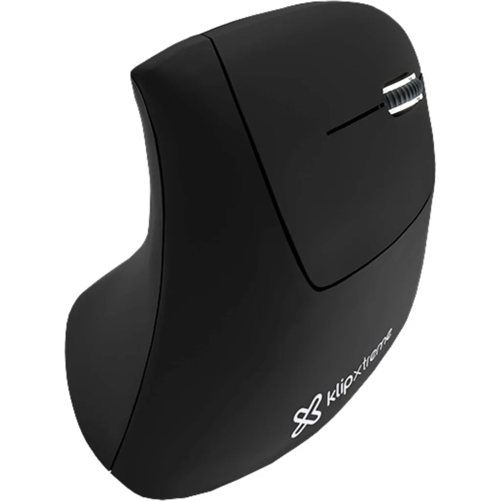 Klip Xtreme - Mouse - 2.4 GHz - Wireless - Vertical - Rechargeable
