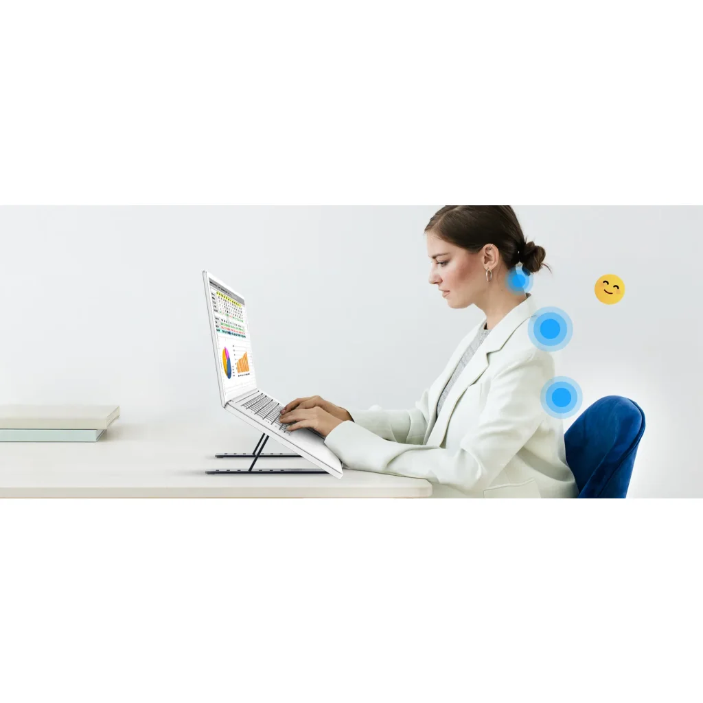 Imagen 5 de GENIUS STAND ALUMINIO FOR NOTEBOOK & TABLET IRON GREY M250
