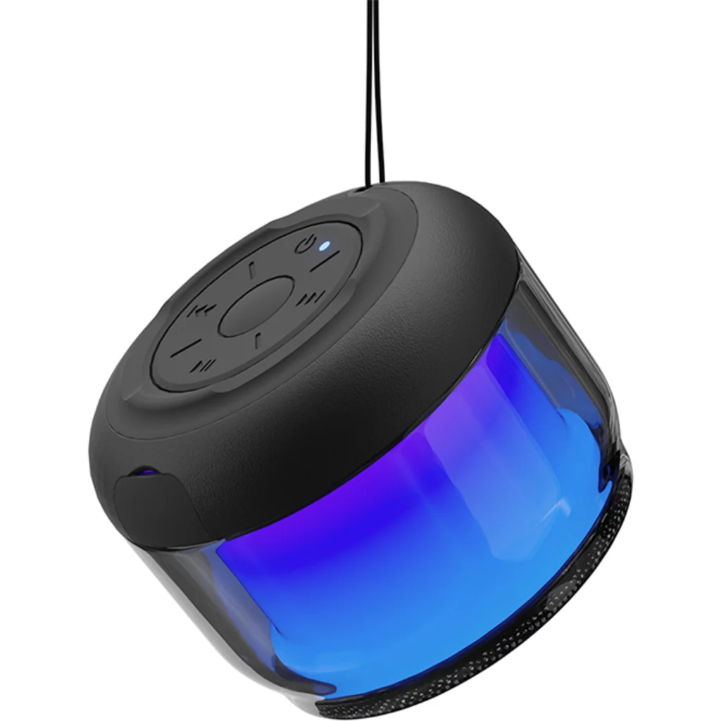 Imagen 2 de Xtech - Speaker - Black with LED Lights - Halen BT 3W TWS XTS-603