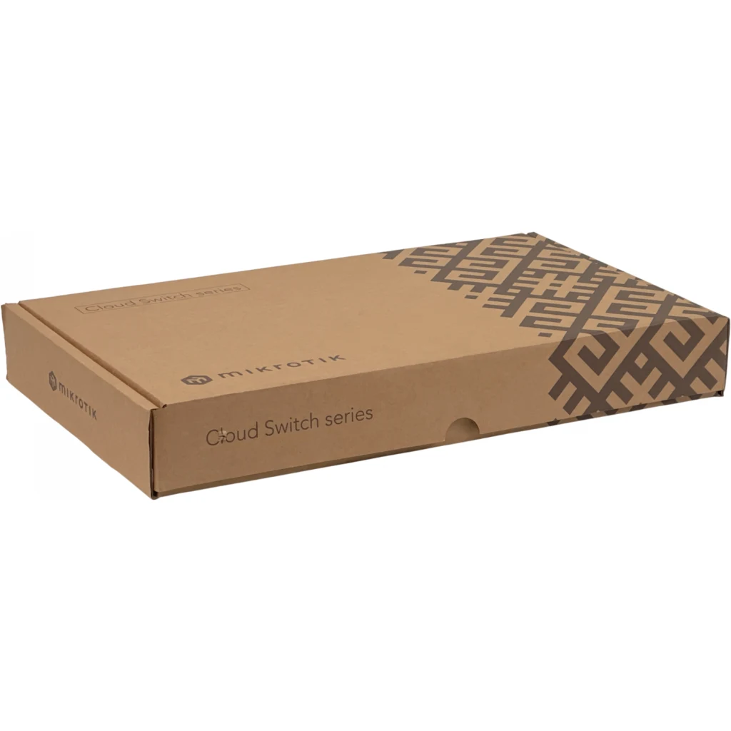 MIKROTIK Cloud Router Switch 326-24S+2Q+RM with RouterOS L5, 1U rackmount enclosure