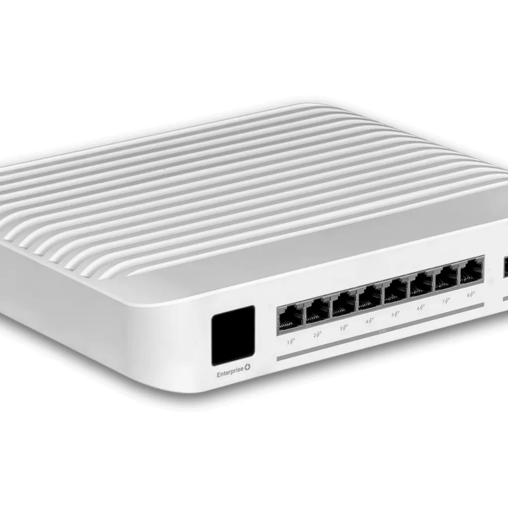 Imagen 2 de Switch Ubiquiti USW-Enterprise-8-PoE, 8 Puertos PoE managed switch Layer 3