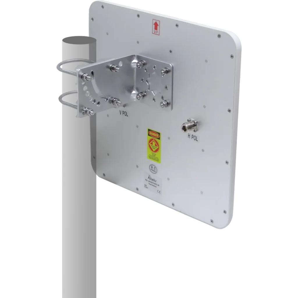 Imagen 1 de ALTELIX 3,4-3,7GHz DualPol Panel 18dBi 15x15o 2x2 2-N-Hembra 307x307mm