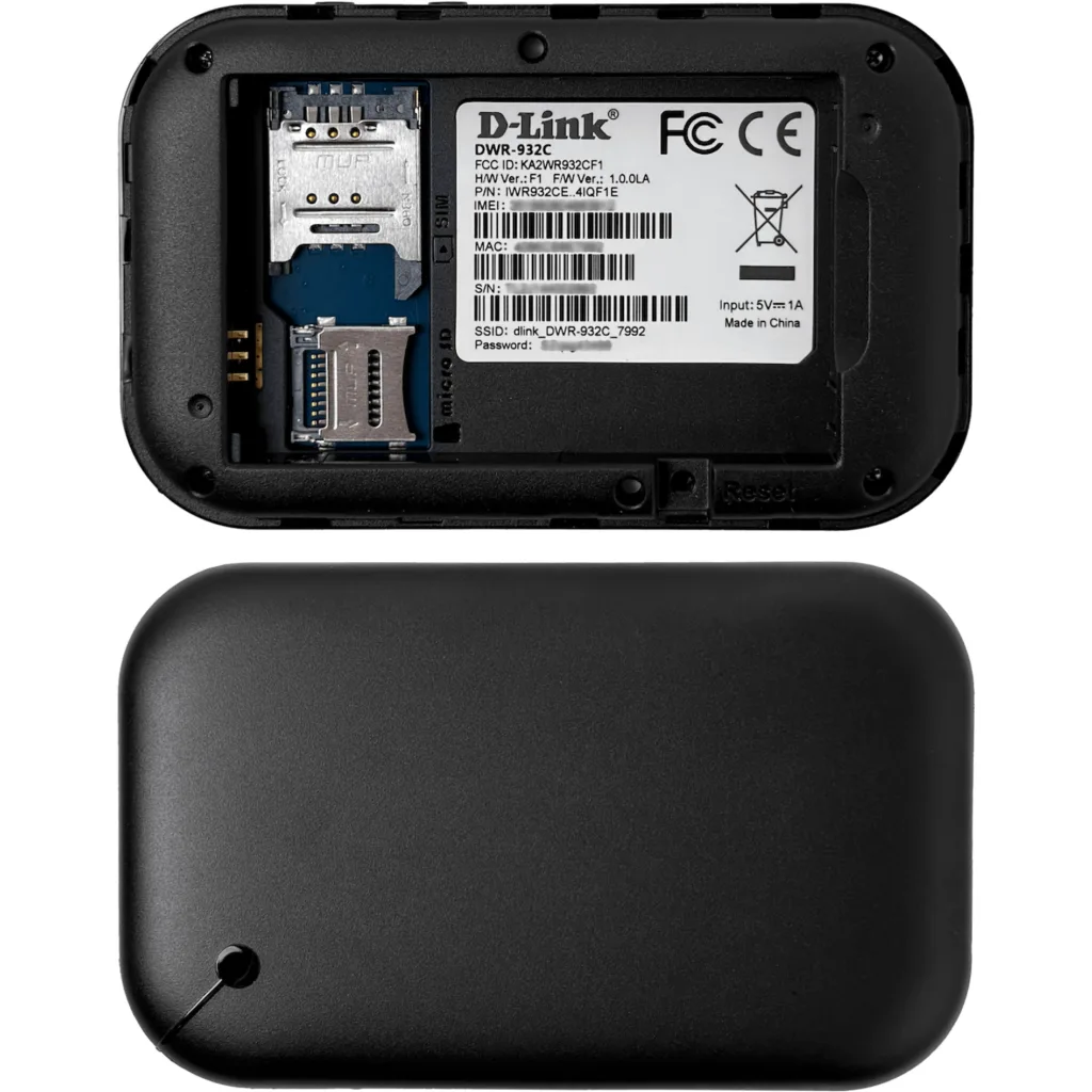 Imagen 1 de D-LINK Bateria 4G/LTE-Cat4 N300-2,4GHz 3-antenas-internas 1-Sim 1-USB