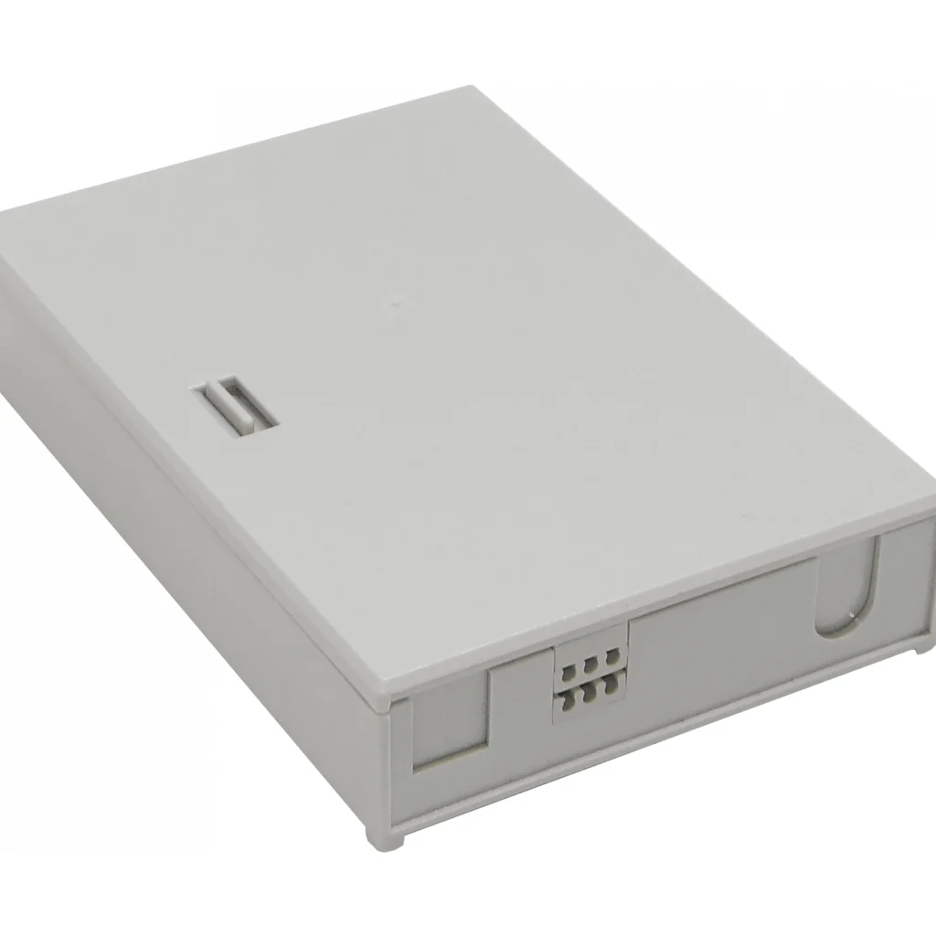 Imagen 2 de 6-Manguito de-Paso 4-CL-Rectang IP20 Caja Gris Terminacion Fibra NAP