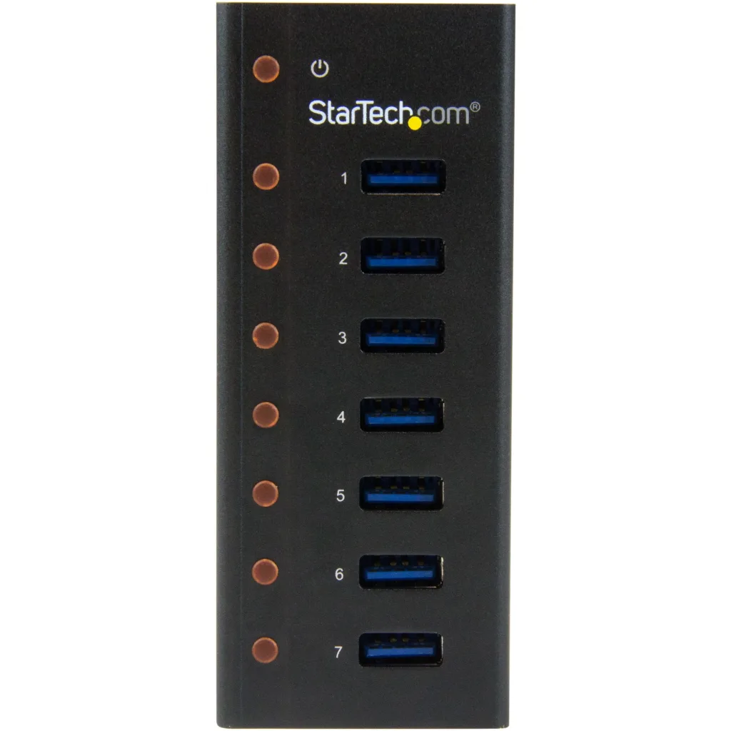 Imagen 2 de HUB StarTech, 7 Port USB 3.0 Hub - Desktop /Wall-Mount