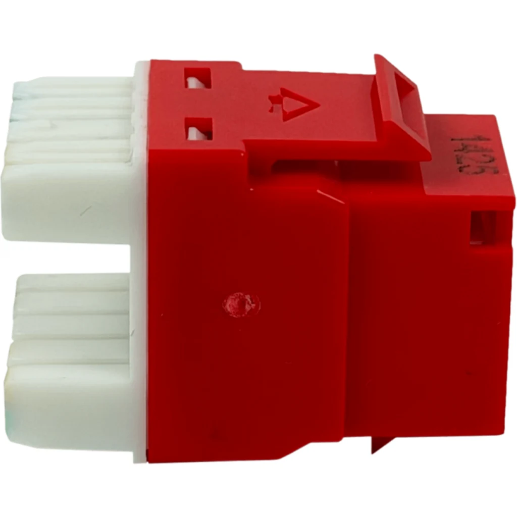 Imagen 3 de FURUKAWA Rojo Cat6 UTP Multilan Punch Keystone Hembra RJ45 35060608
