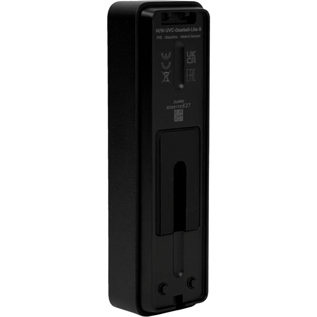 Imagen 6 de UniFi Doorbell Lite Negro- 5MP 24FPS FOV 95.8deg H / 131.2deg V IR 5m Audio bidi