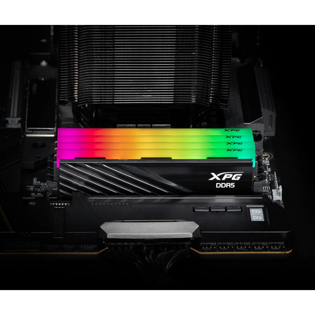 Imagen 3 de Memoria RAM 16GB DDR5 6000MHz DIMM CL48 Non-ECC 1.1v 288p - Adata RGB BK XPG