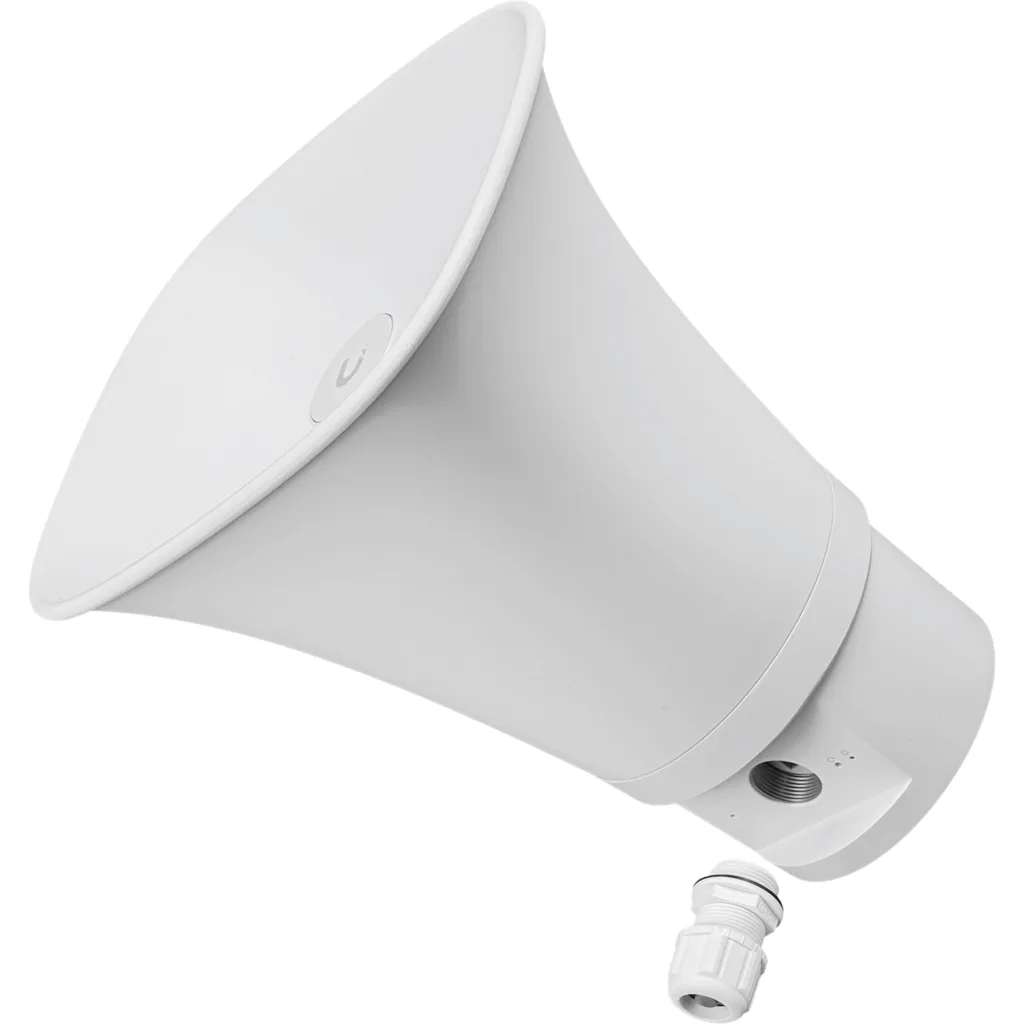Imagen 1 de UI Sirena Blanca 15W 120dB IP66 10/100 req-PoE+ Unifi Protect