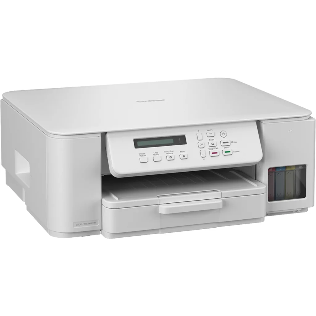 Impresora Multifunción Brother DCP-T536DW Tanque Tinta color WiFi USB