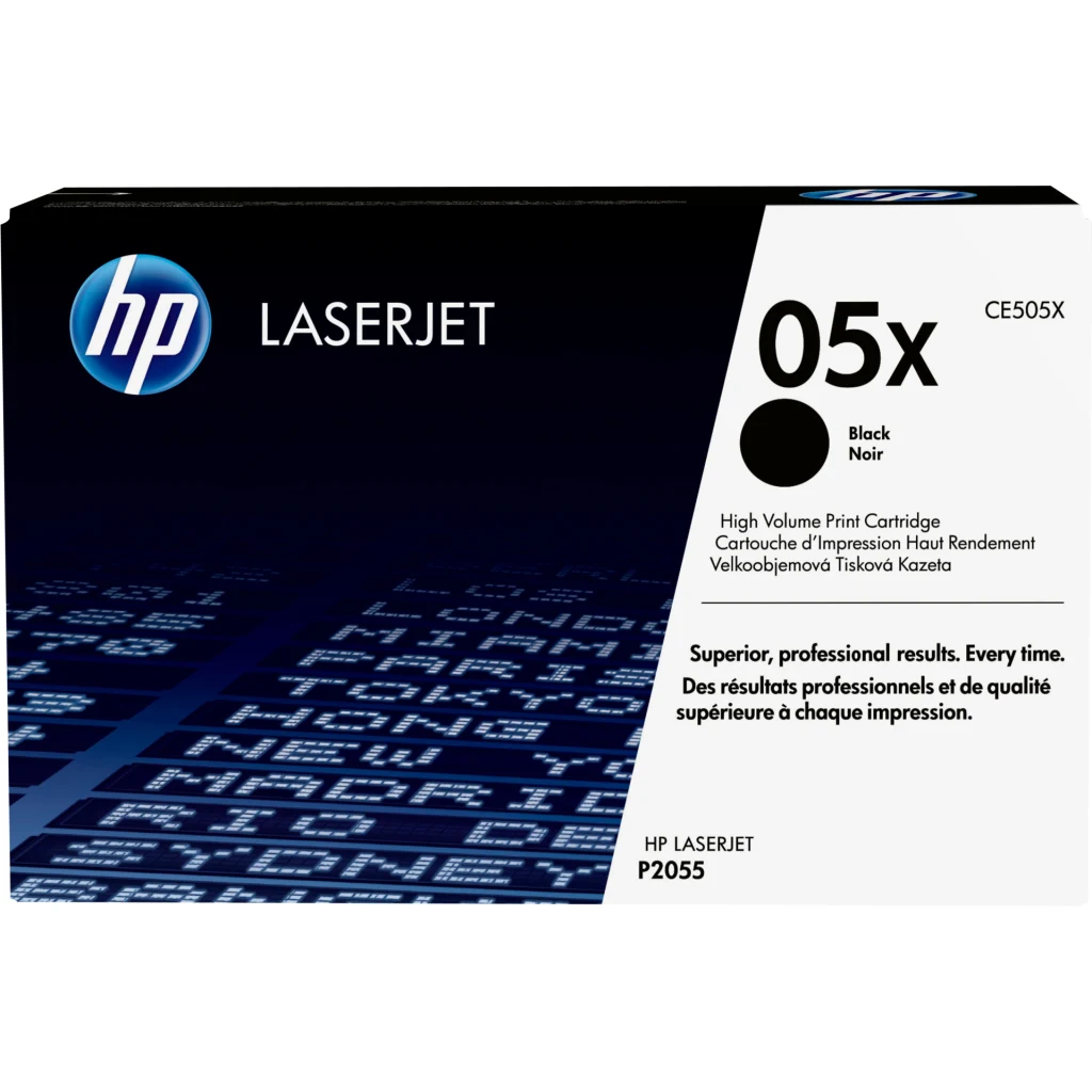 Toner HP 05X Alto Rendimiento Negro aprox 6500 pag. p/ LJ P2055d-P2055/d/dn