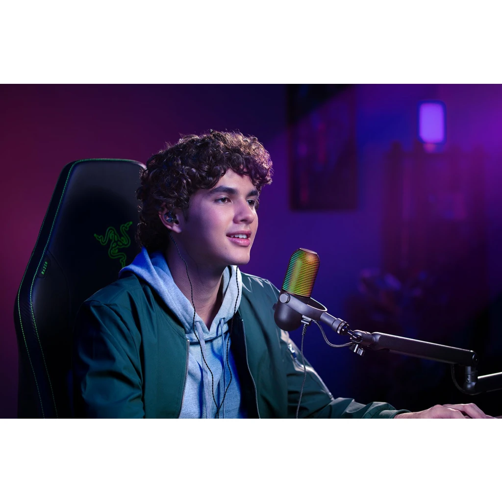 Imagen 5 de Razer - Microphone - Seiren V3 Chroma RGB USB Mic