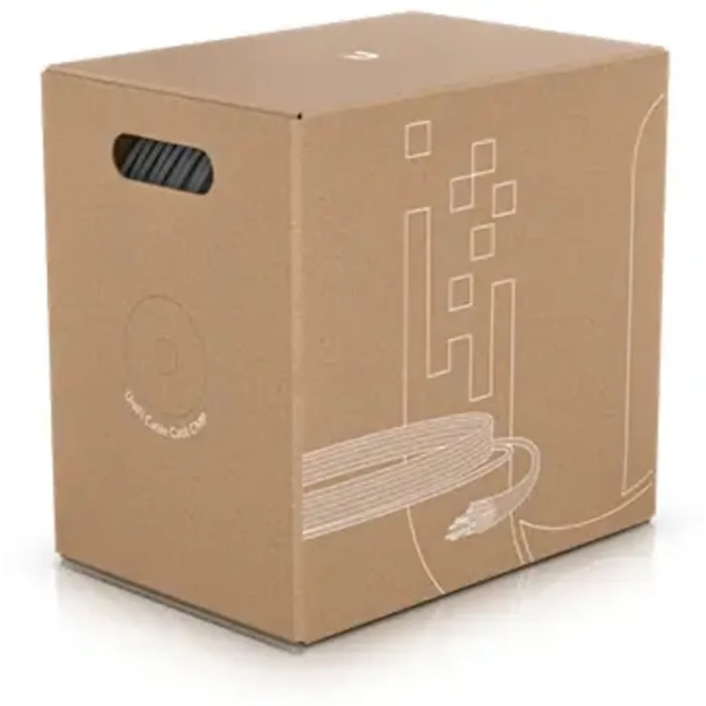 Imagen 1 de UniFi UTP RFuego Cat6 Interior Blanco 305mt 23AWG 600MHz Caja Cable