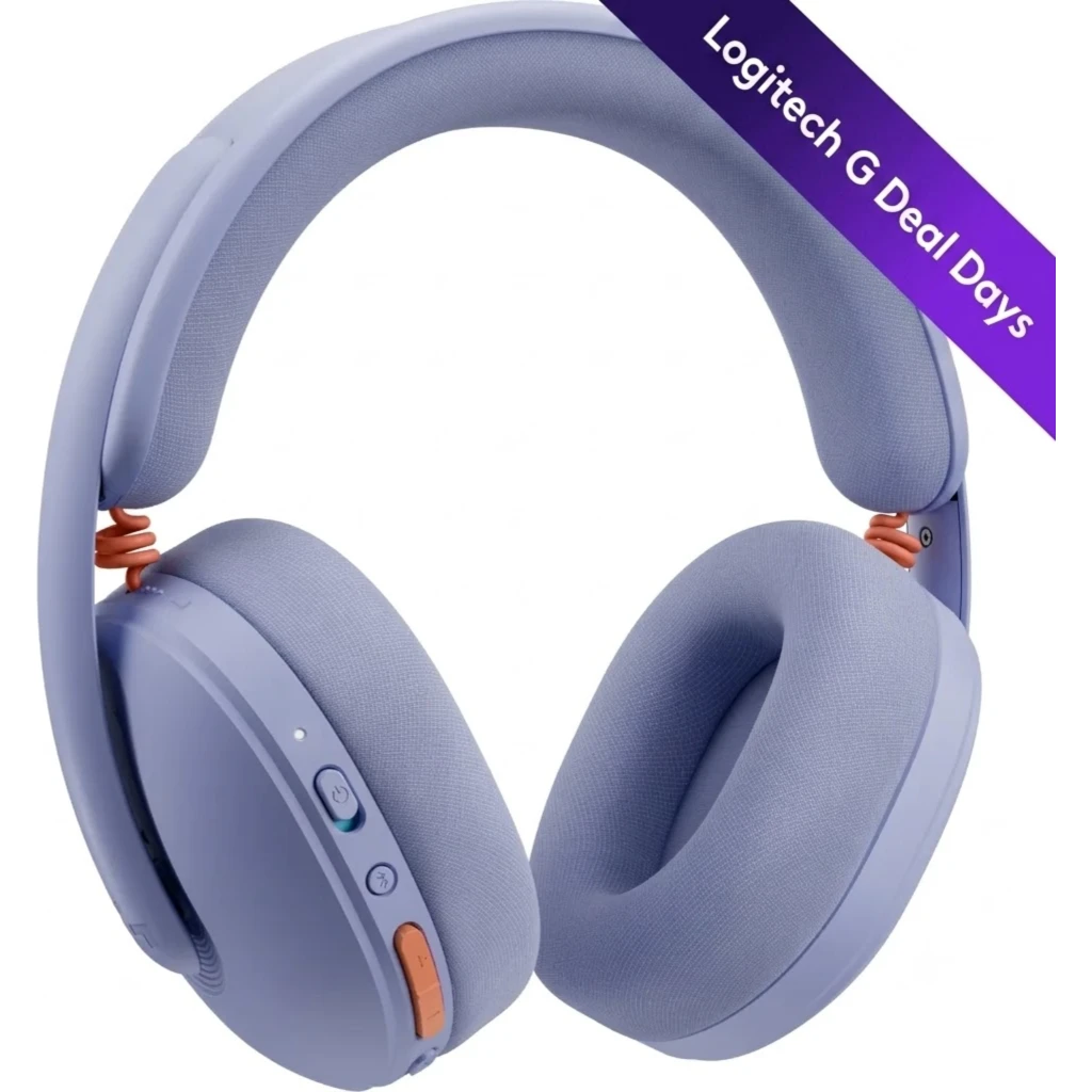 Imagen 0 de Audífono Gamer Inalámbrico Logitech G325 LIGHTSPEED USB Bt v5.2 Lila + Soporte
