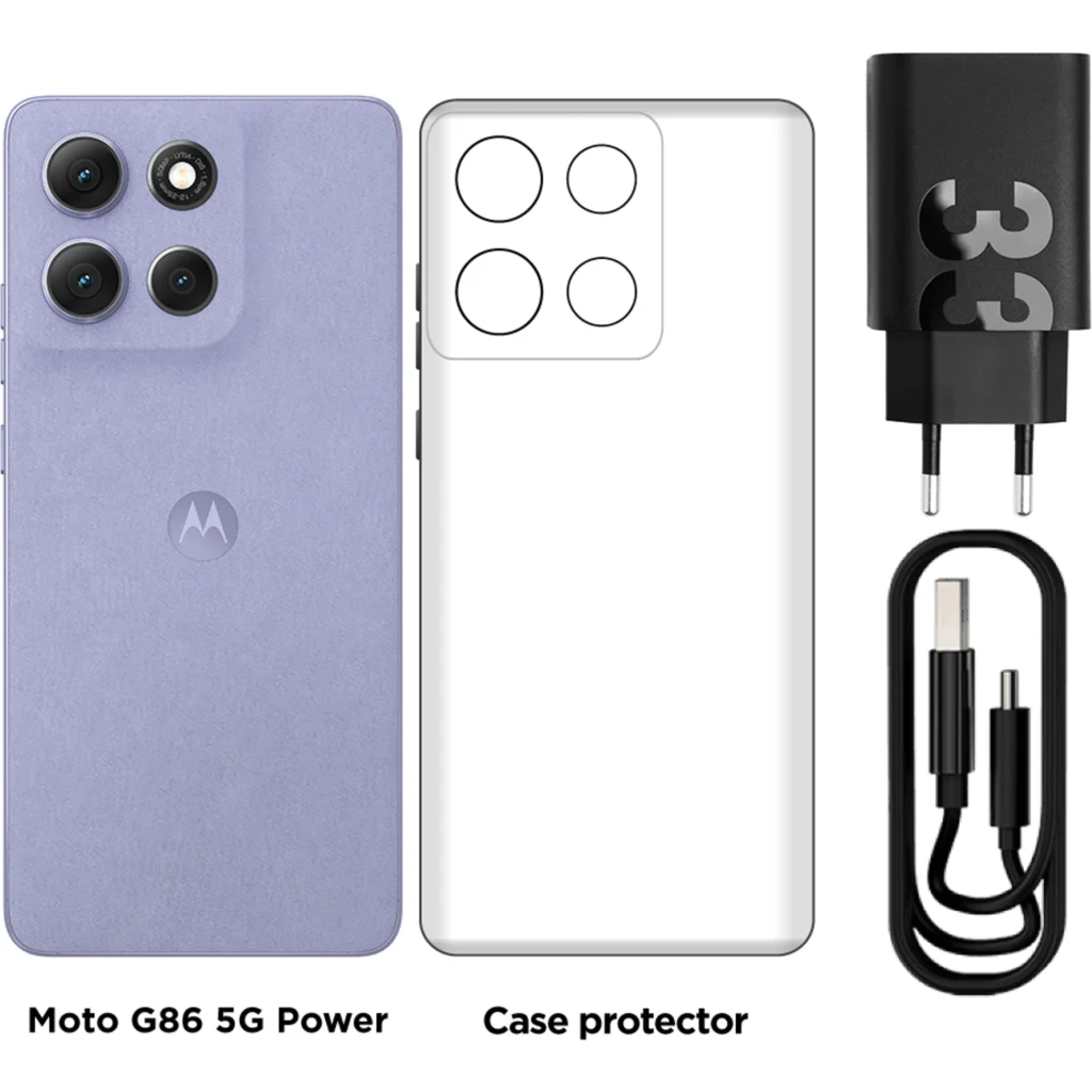 Imagen 4 de Celular Motorola Moto G86 256GB RAM 8GB 50MP 6.67' Lila