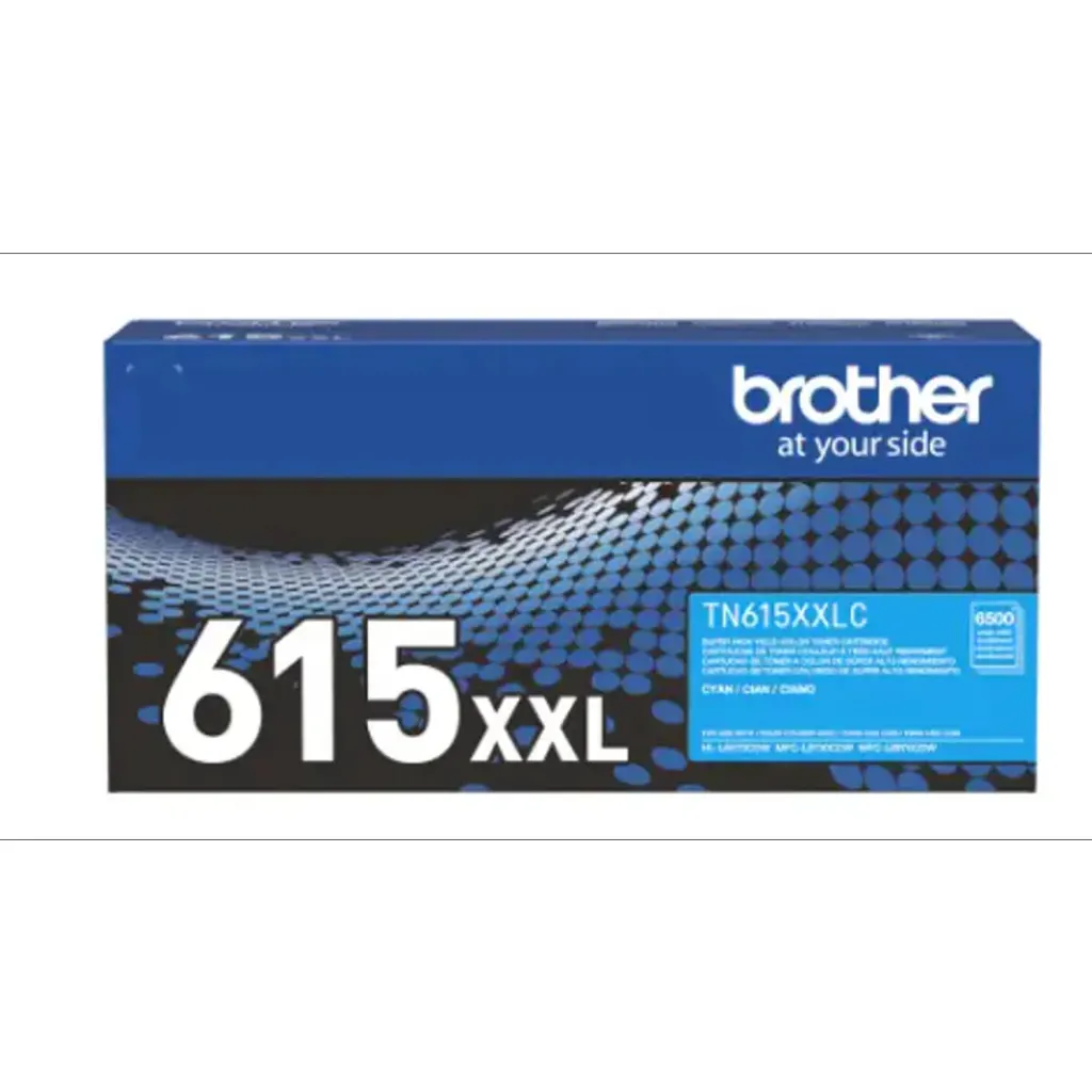 Toner Brother TN615XXLC CYAN HL-L8570CDW MFC-L8730CDW/L8970CDW, 6500Páginas