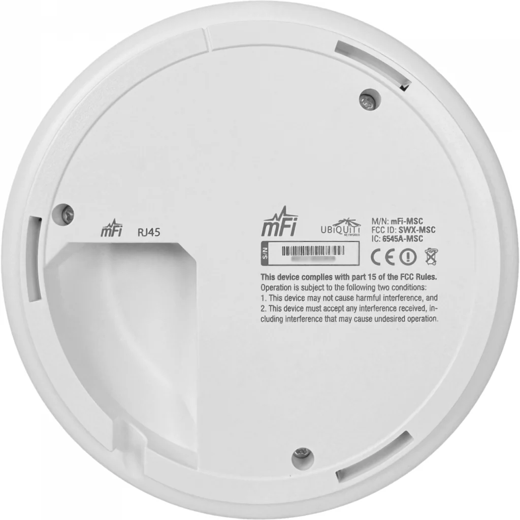 Imagen 1 de UBIQUITI Techo Sensor Movimiento 4,5M 110o PIR-MW 1-RJ45-mFi