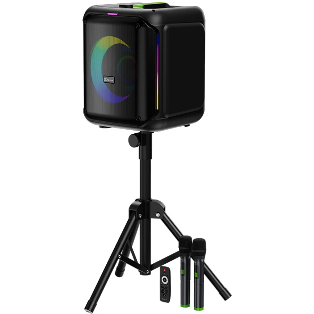 Imagen 2 de Klip Xtreme - Speaker system - Black - tripod with 2 mics
