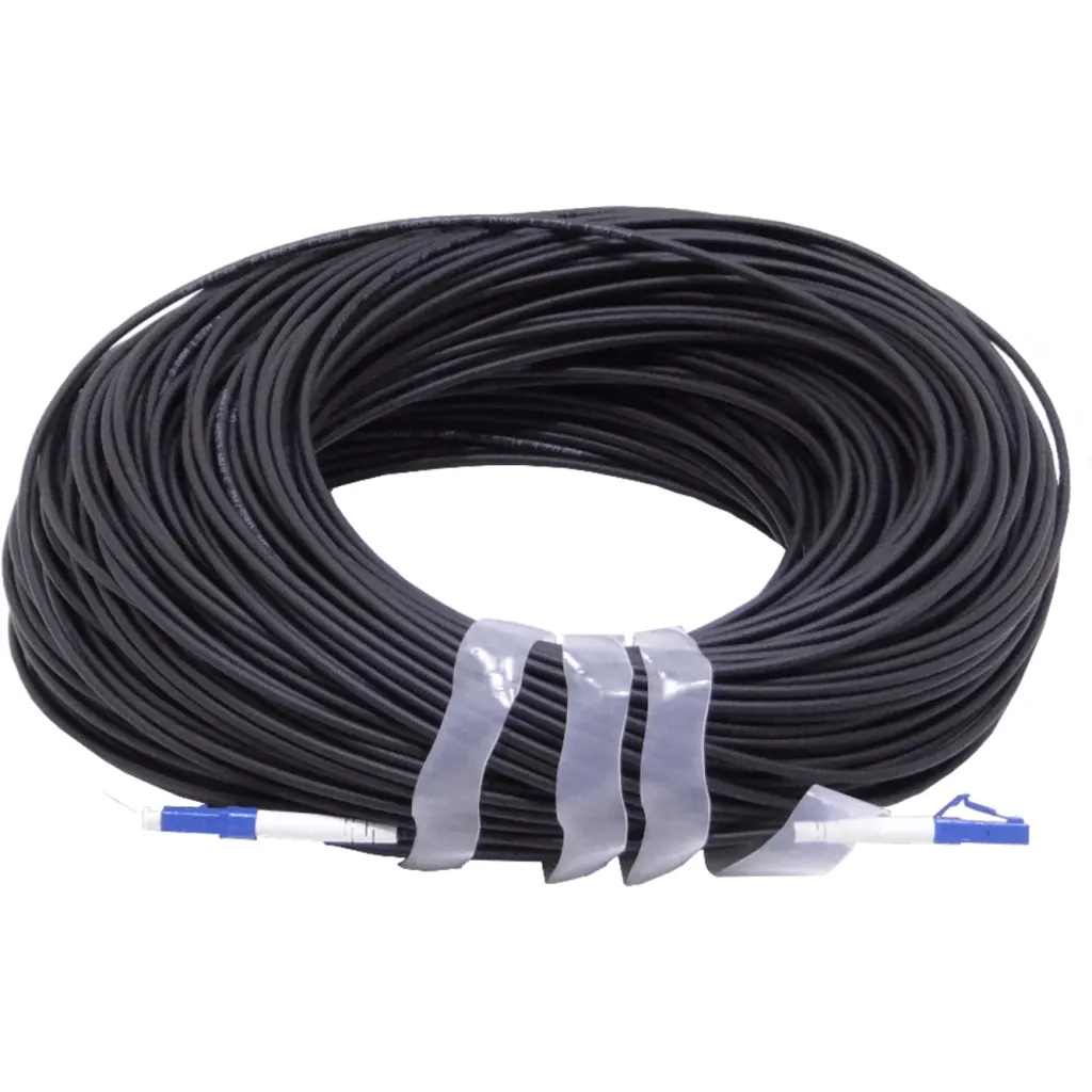 Imagen 1 de 100mt 1-Fibra LC-LC MonoModo G657A2 SM Jumper CableExterior 3mm GJYFJH