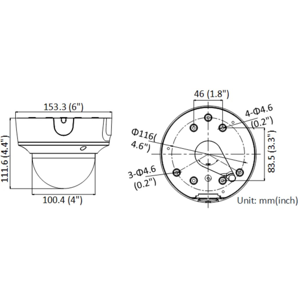 Imagen 3 de Cámara Seguridad Domo Hikvision IP 2MP IP66 IR 30mt VF 2.8-12mm WDR POE IK10