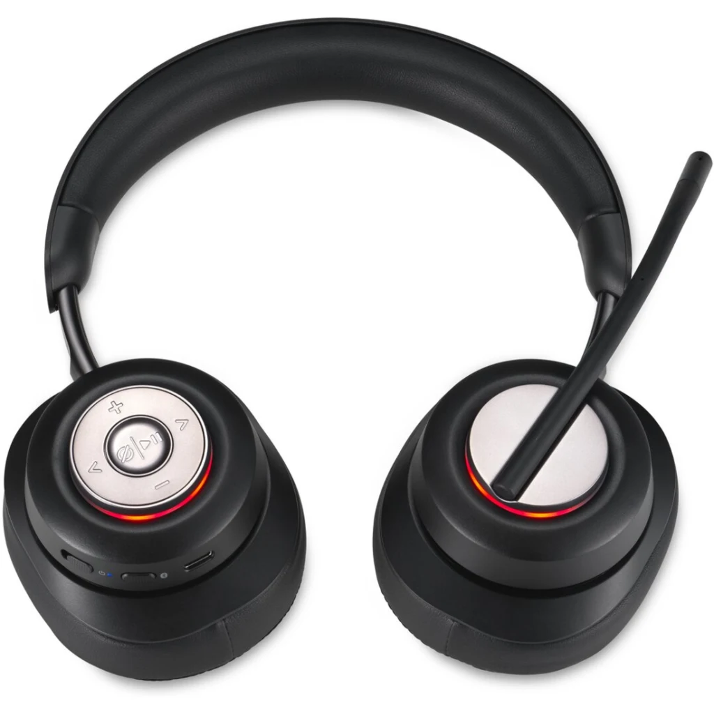 Imagen 32 de Audífonos Inalámbricos OnEar Kensington H3000, 550 mAh USB Type-C/A Bt5.2 Negros