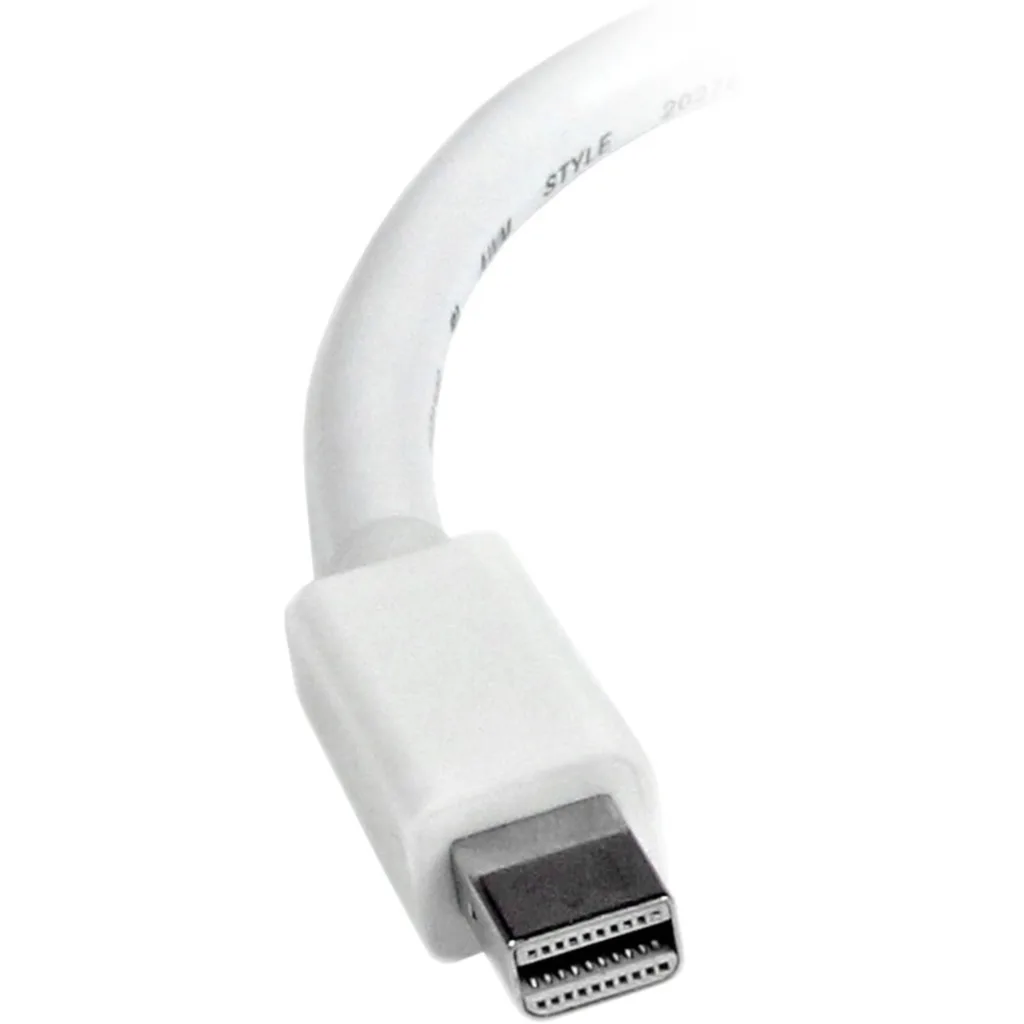 Imagen 2 de Adaptador MiniDisplayPort a HDMI 1920*1080 Color Blanco Longitud 12 cm