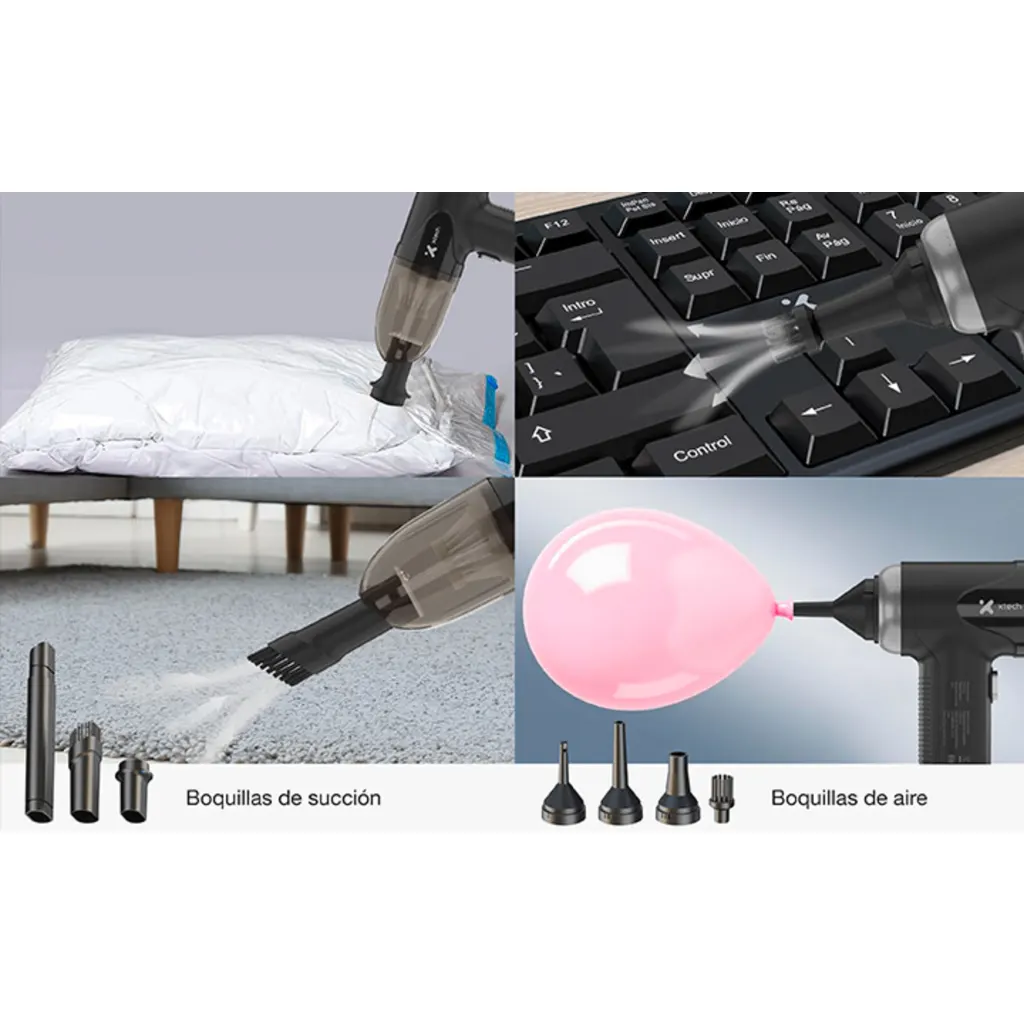 Imagen 9 de Xtech - 2-in-1 Handheld Vacuum - & Blower 50KRPM XTA-810