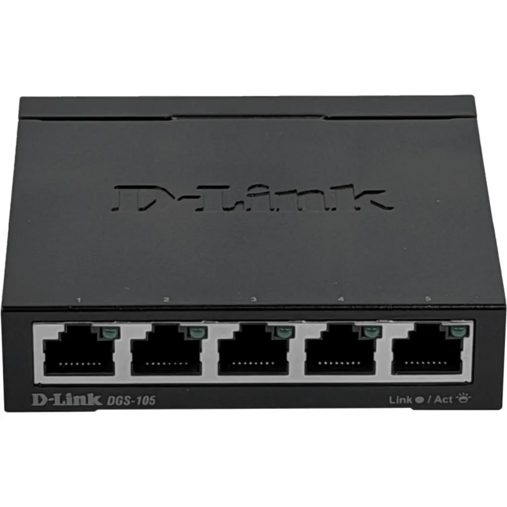 Imagen 6 de Switch D-Link DGS-105, 5 Puertos 10/100/1000Mbps Ideal para Gaming, Streaming 4K