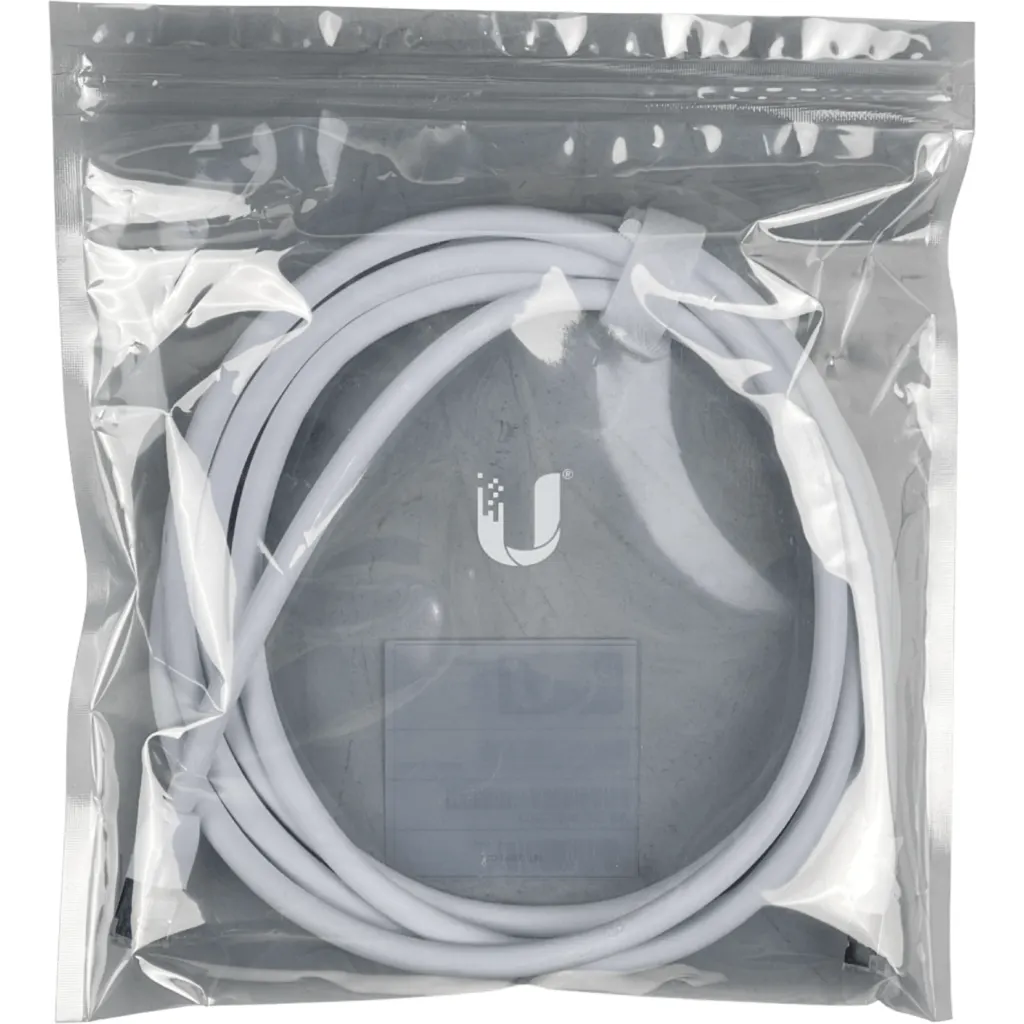 Imagen 2 de UBIQUITI 2mt Blanco F/UTP Cat5e Cable UACC-Cable-Patch-Outdoor-2M-W