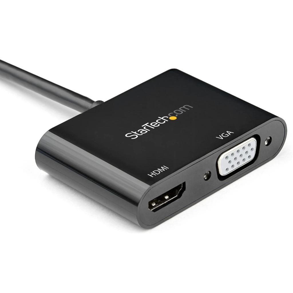 Imagen 1 de Startech.com Adapter DisplayPort a HDMI y VGA 4K 60Hz