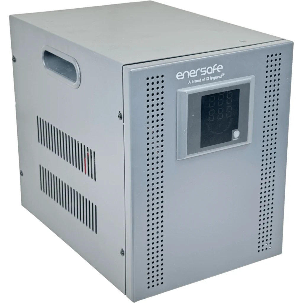 ENERSAFE Regulador Tension 5KVA 4500W 0,9 164-260VAC Reglet Monofasico