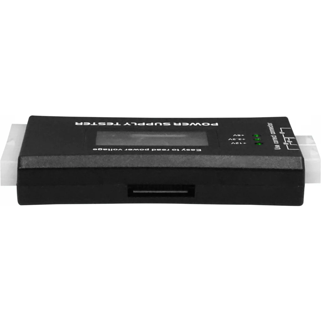Imagen 1 de Tester Digital Fuente Poder para PC ATX BTX ITX 24-PIN SATA-IDE
