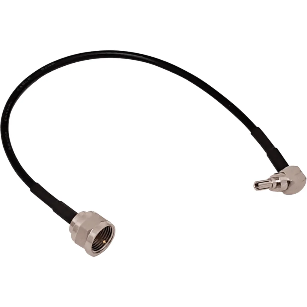 Imagen 1 de CRC9-M-90o a F-Macho RG174 Cable Coaxial 13cm