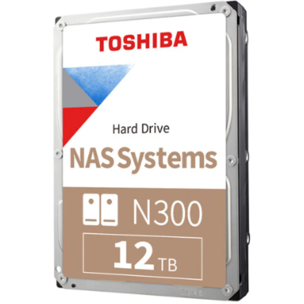 Disco Duro Toshiba N300 12TB 3.5"" 7200RPM SATA III 6Gb/s 512MB p/NAS