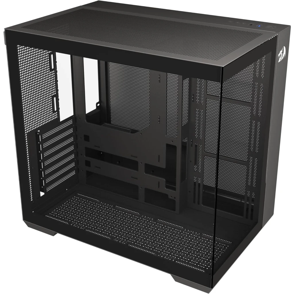 Imagen 2 de Gabinete Gamer Redragon GC-623, Mini Torre ATX Vidrio templado Negro