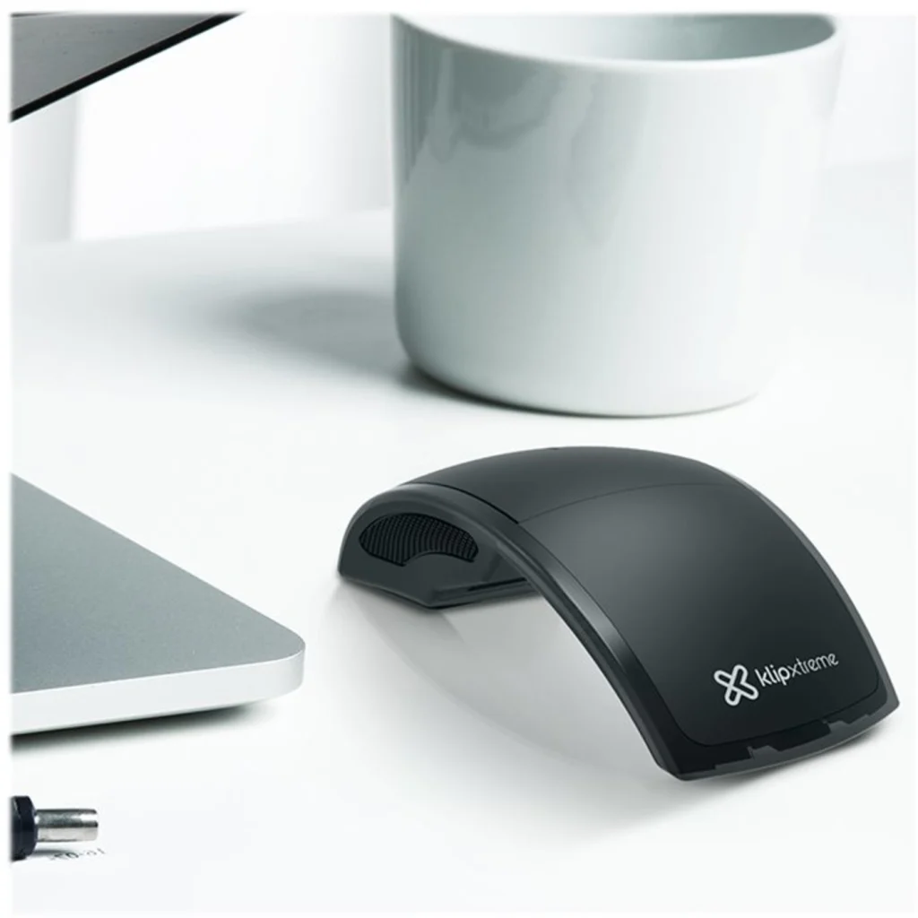 Imagen 9 de Mouse Inalámbrico KlipX KMW-375BK Lightflex, Ópt1000DPI 2.4GHz Nano USB Negro