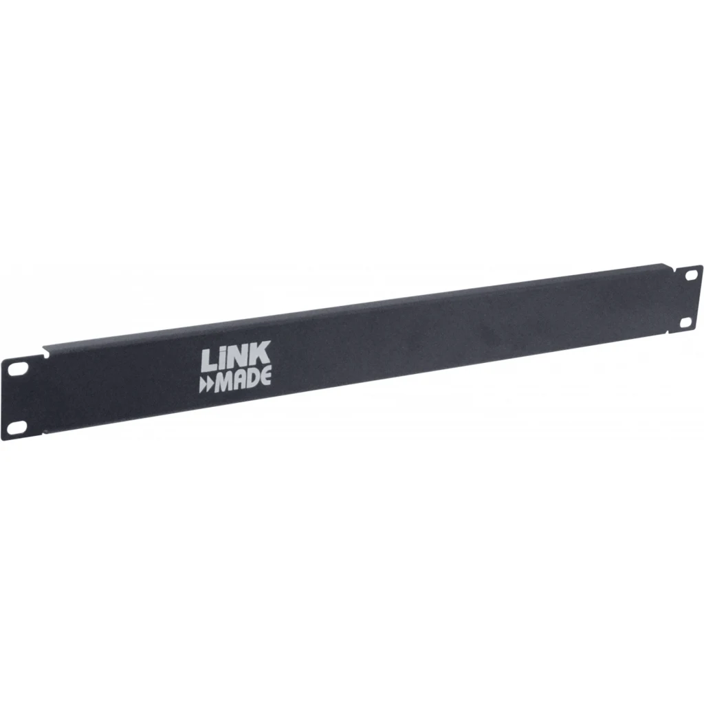 Imagen 3 de Tapa Cubre Espacio 1U Linkmade RAP-1 Rack 19 Pulgadas Fierro Negro