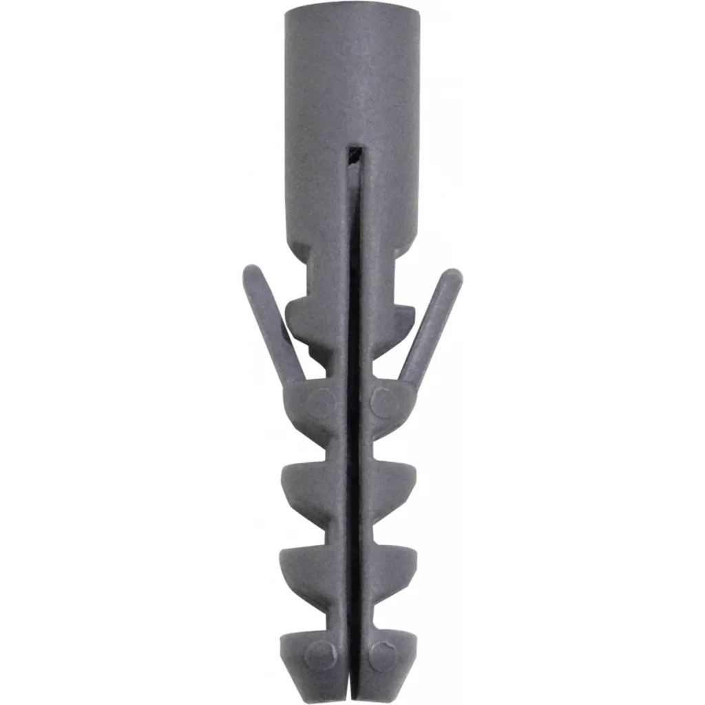 Imagen 1 de 50-Unids. 12mm Tarugo Plastico Gris 12x60mm