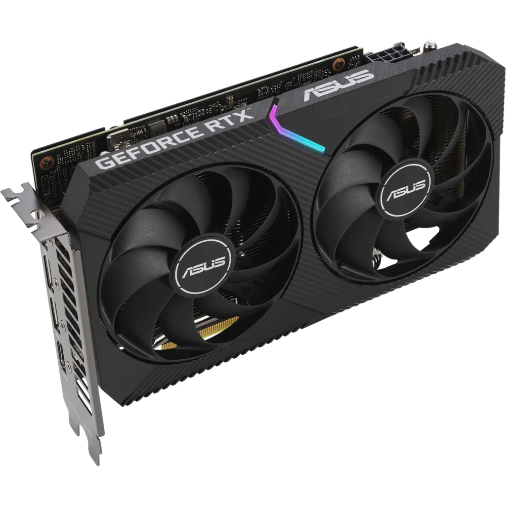Imagen 6 de Tarjeta de Video Asus Dual GF-RTX3060-O12G-V2 12GB GDDR6 PCIe4.0 3*DP HDMI ATX
