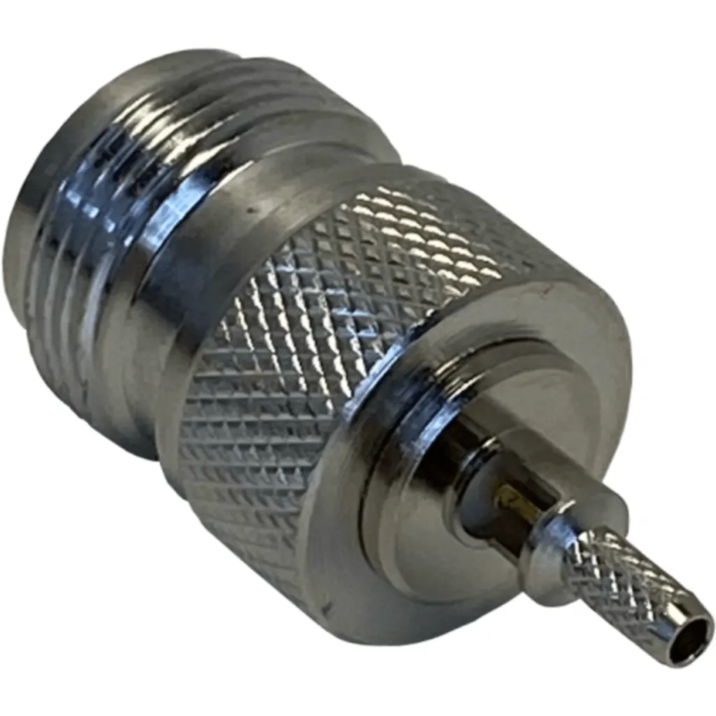 Imagen 1 de N-Hembra RG316 Conector Crimpeable CA100 RG174