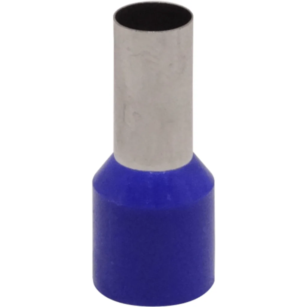 Imagen 1 de Azul 16,0mm2 12/22,2mm 100-unid AWG5 Ferrules Terminal Aislado Crimp