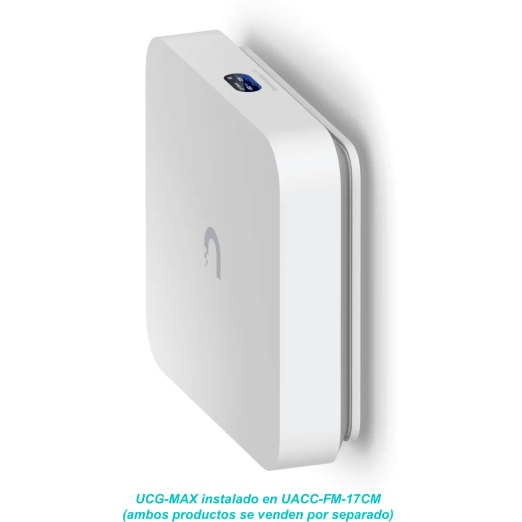 Imagen 1 de UBIQUITI 17cm Placa Magnetica Montaje Mural de UXG-MAX y UCG-MAX/ULTRA
