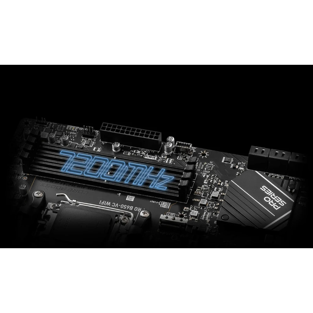 Imagen 11 de Tarjeta Madre MSI PRO B650M-VC AM5 4*DDR5  HDMI DP WIFI 6E ATX BULK (SIN CAJA)