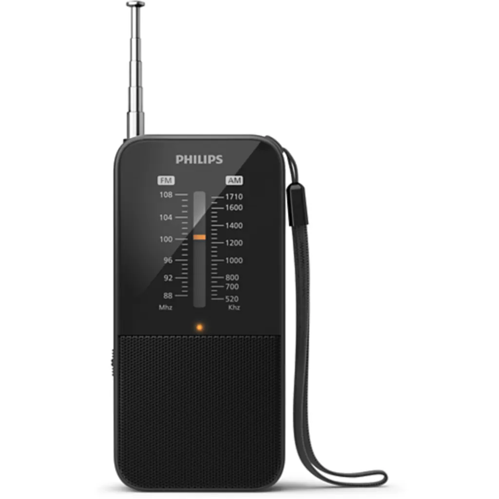 RADIO PORTATIL TAR1509 PHILIPS NEGRO