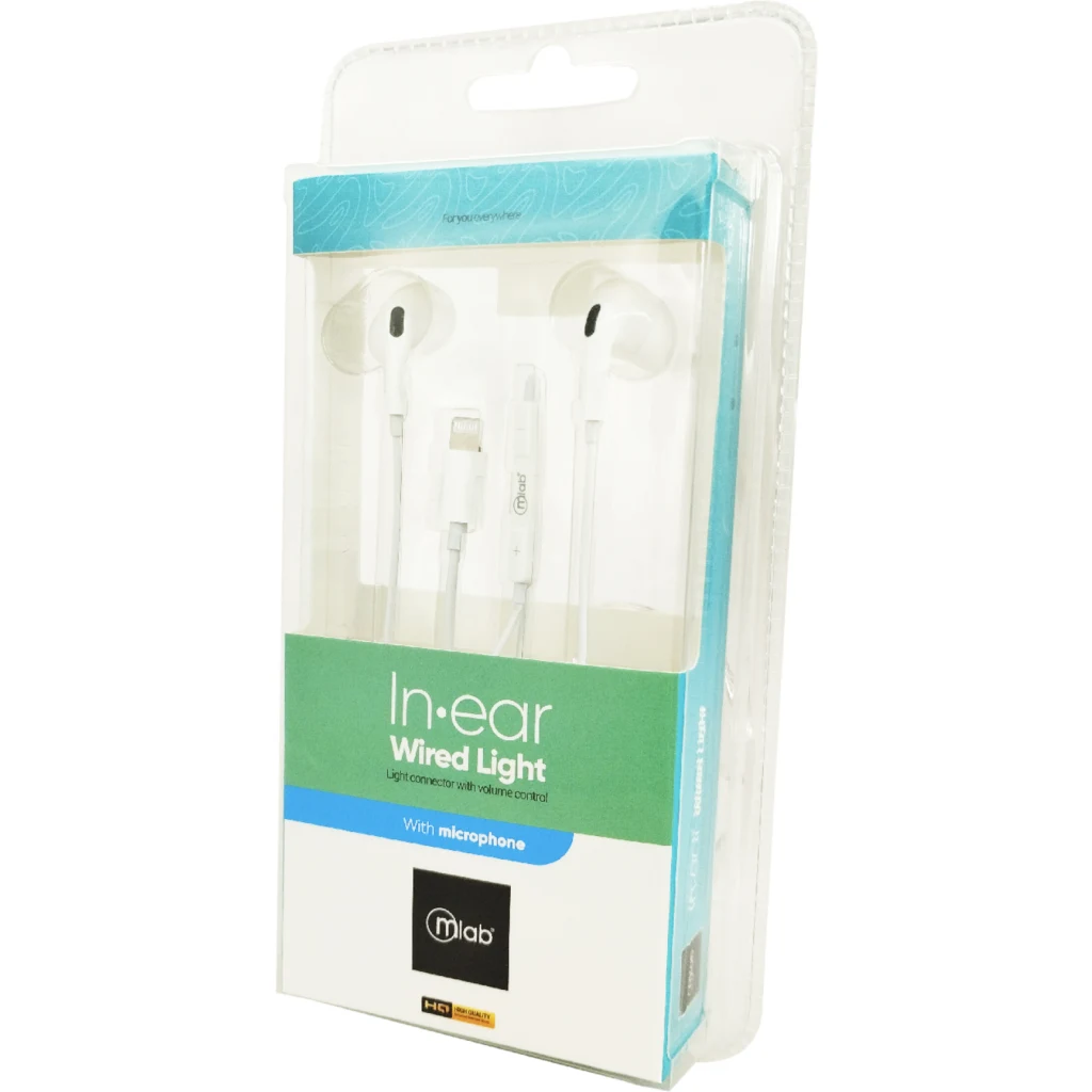 Imagen 3 de MLAB AUDIFONO MANOS LIBRES CONTROL VOLUMEN LIGHTNIG