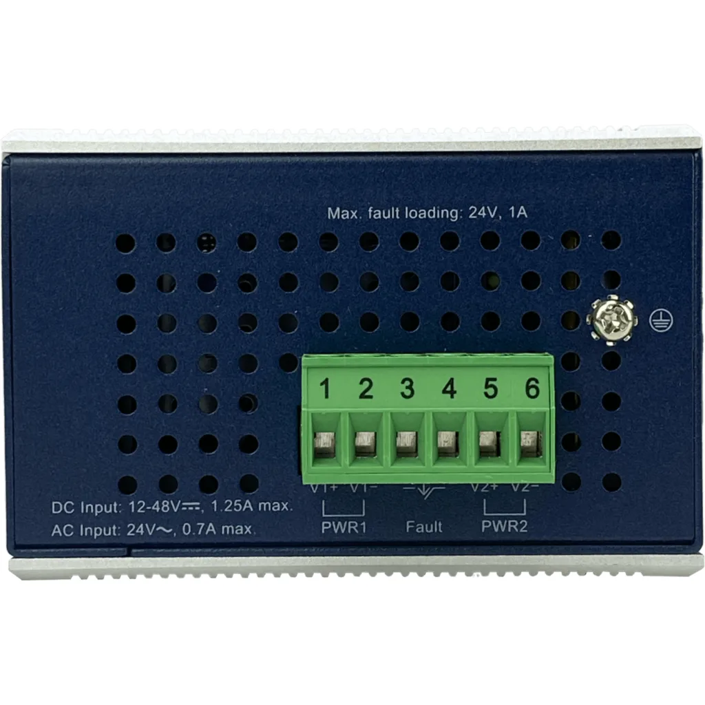 Imagen 6 de Switch Industrial Planet 8-1000 2-SFP ADMIN RIEL-DIN 12-48VDC