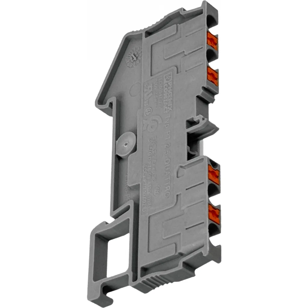 Imagen 2 de PHOENIX Borne Conexion-4 PT 0,2-2,5mm2 Riel-Din AWG28-14 Gris