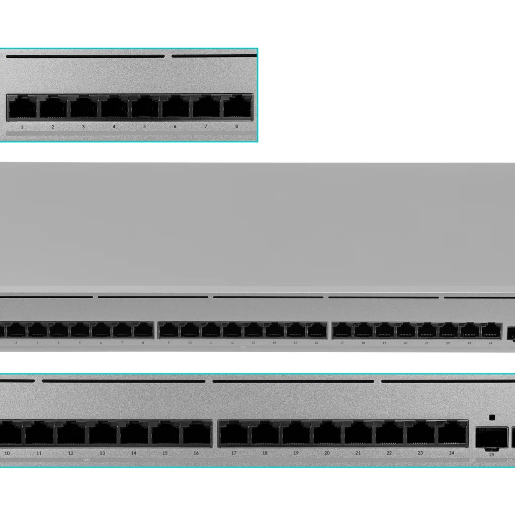 Imagen 3 de Switch Ubiquiti EnterpriseXG 24 Gestionado de Capa 3 4x 10G 2x SFP28 25G, UniFi